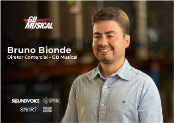 Documentário do Itaú Empresas com Bruno Bionde (Diretor Comercial da GB Musical)