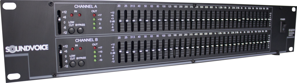 EQUALIZADOR GRÁFICO 15 BANDAS SOUNDVOICE EQ-231