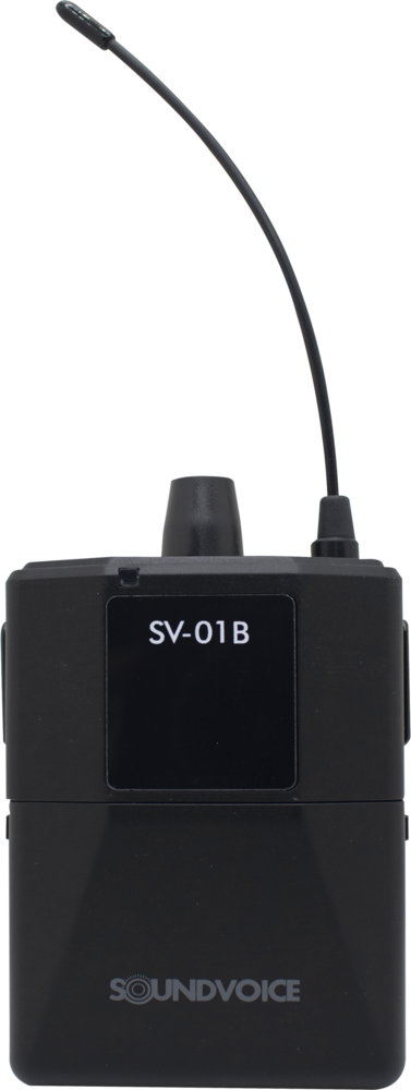 BODYPACK PARA RETORNO SEM FIO IN-EAR SOUNDVOICE SV-01B