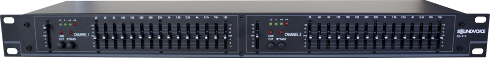 EQUALIZADOR GRÁFICO 15 BANDAS SOUNDVOICE EQ-215