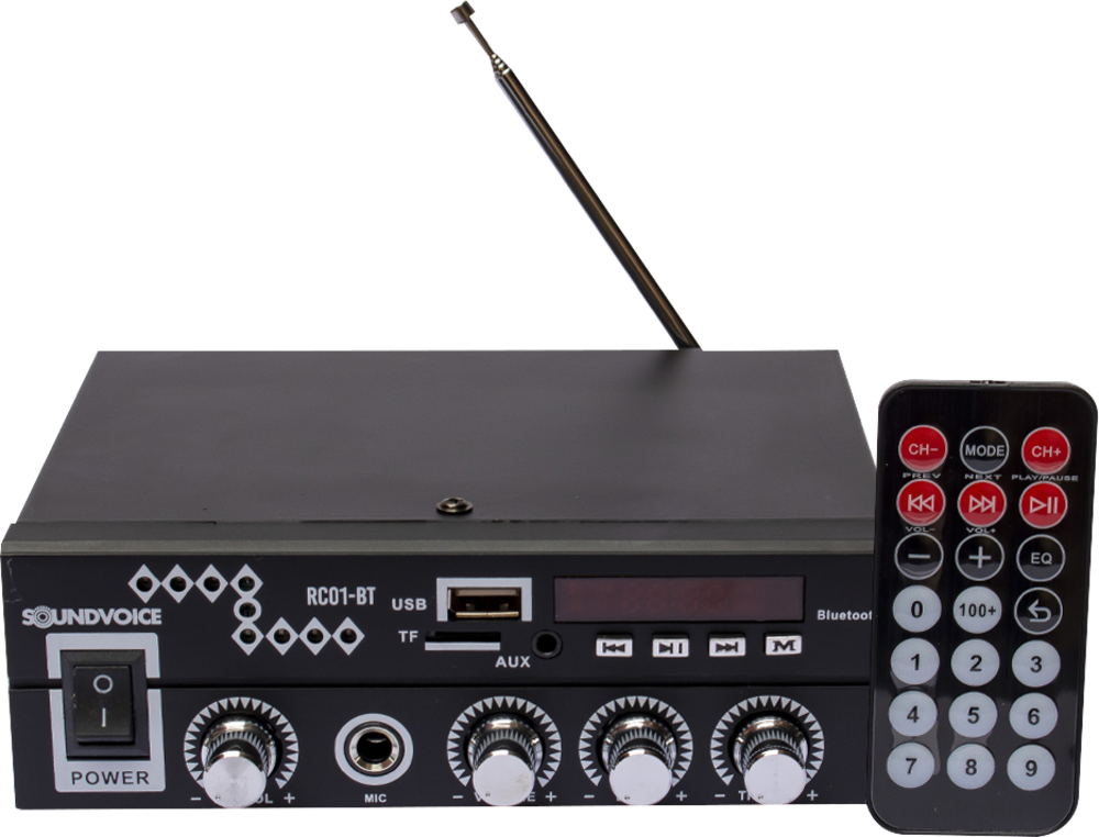 AMPLIFICADOR SOUNDVOICE RC-01BT